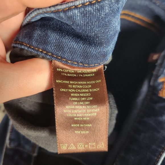 Kut From the Kloth Skinny Ankle Zip Hem Jeans 10 - Picture 9 of 9